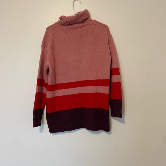 Ann Taylor Striped Turtleneck Sweater - Picture 4 of 6